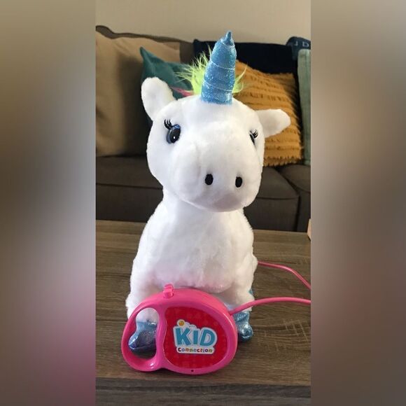NWOT … KID CONNECTION Walking & Talking Unicorn - Picture 3 of 6